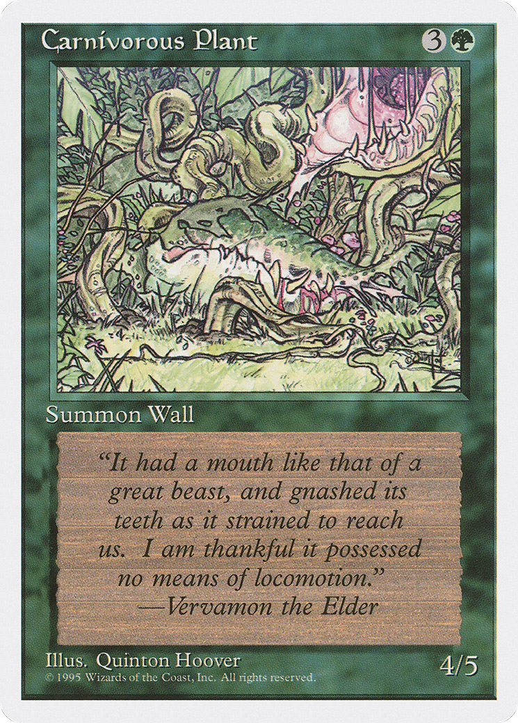 Image of Carnivorous Plant (4ED-) - Fourth Edition