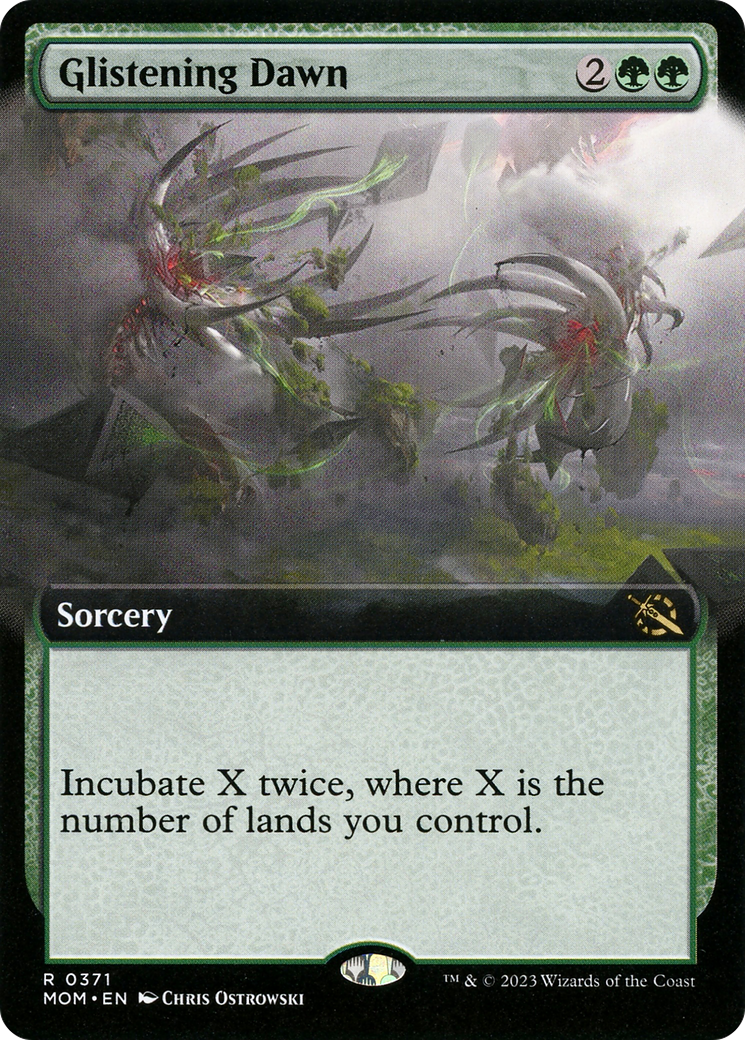 Image of Glistening Dawn (Extended Art) (MOM-371) - March of the Machine: (Extended Art) Foil