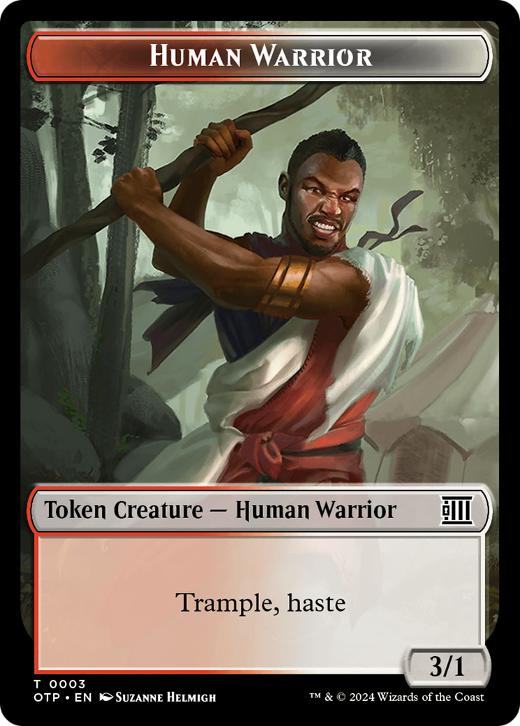 Image of Human Warrior (TOTP-003) - Breaking News Tokens