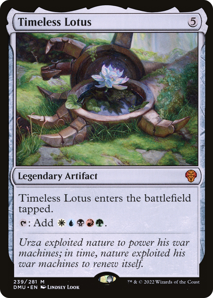 Image of Timeless Lotus (DMU-239) - Dominaria United