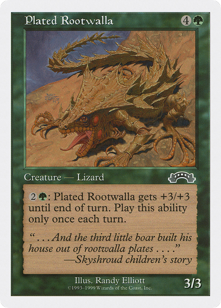Image of Plated Rootwalla (BRB-) - Battle Royale Box Set