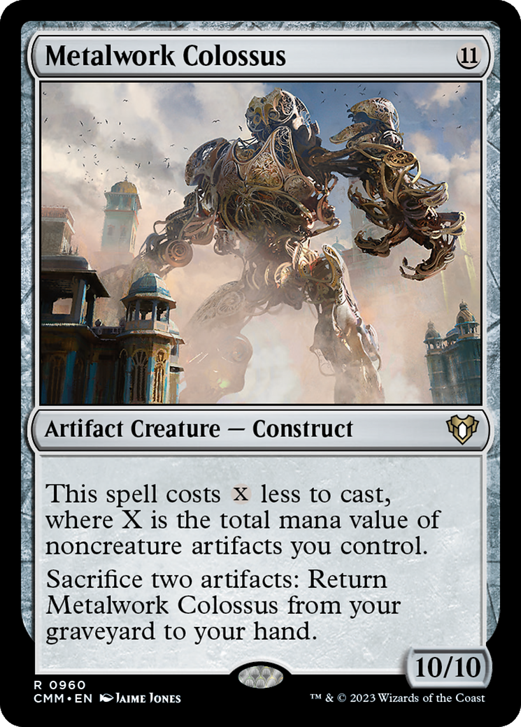 Image of Metalwork Colossus (CMM-960) - Commander Masters