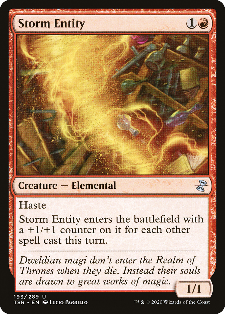 Image of Storm Entity (TSR-193) - Time Spiral Remastered