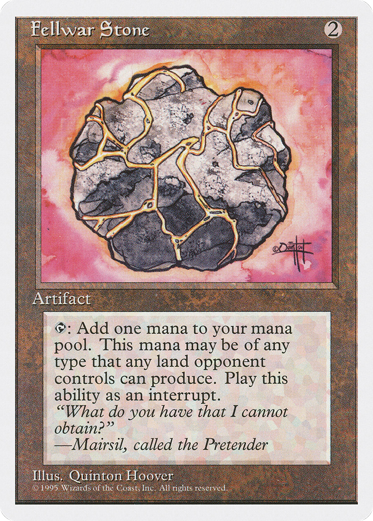 Image of Fellwar Stone (4ED-337) - Fourth Edition