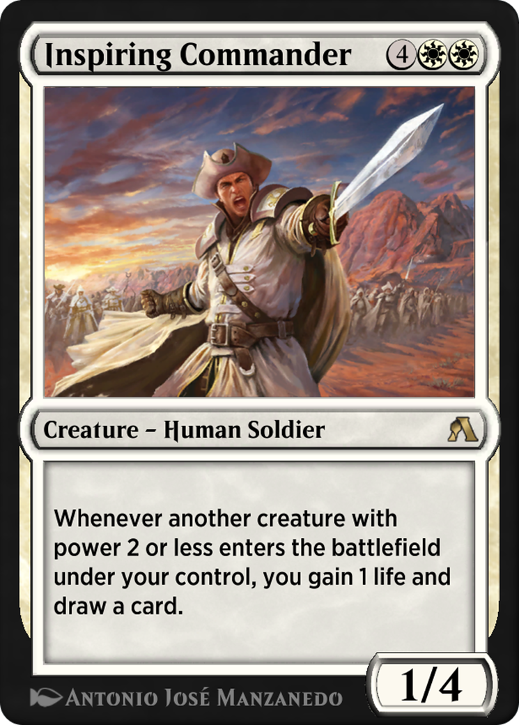 Image of Inspiring Commander (OANA-004) - Arena New Player Experience Cards