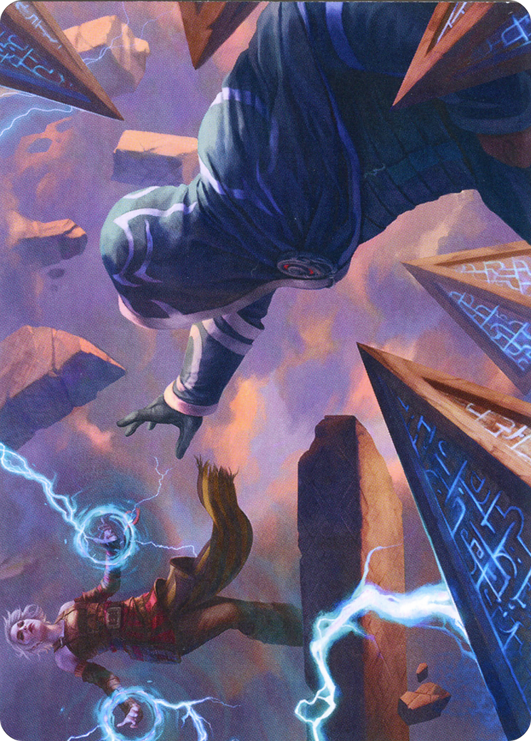Image of Nahiri's Binding // Nahiri's Binding (AZNR-042) - Zendikar Rising Art Series (Borderless)