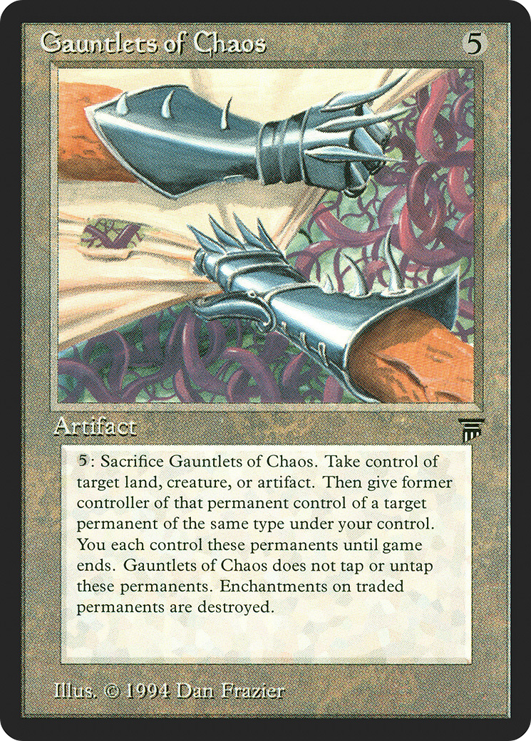 Image of Gauntlets of Chaos (LEG-) - Legends