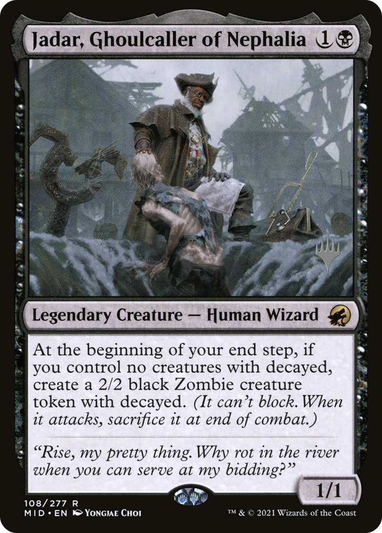 Image of Jadar, Ghoulcaller of Nephalia (PPMID-108) - Innistrad: Midnight Hunt Promos Foil