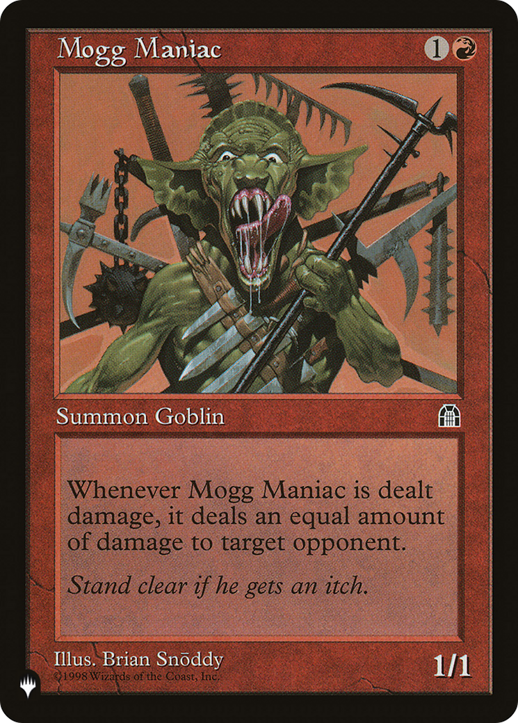 Image of Mogg Maniac (LIST-STH-94) - The List