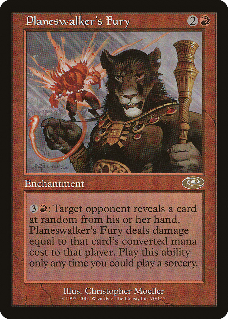 Image of Planeswalker's Fury (PLS-070) - Planeshift