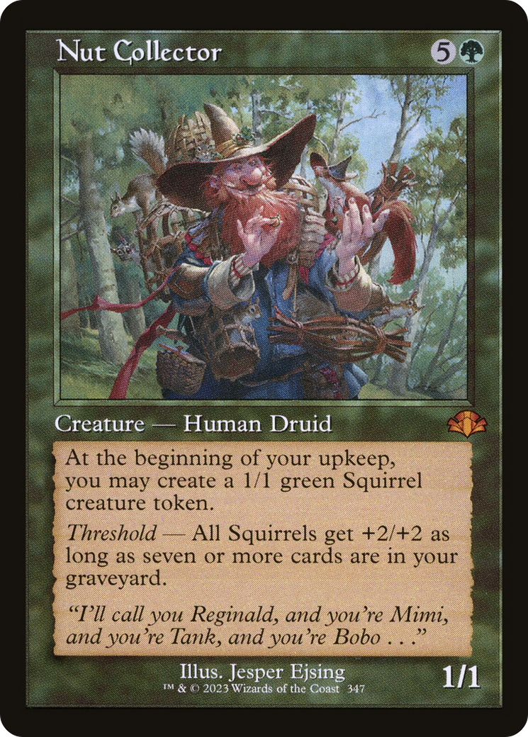 Image of Nut Collector (Retro Frame) (DMR-347) - Dominaria Remastered