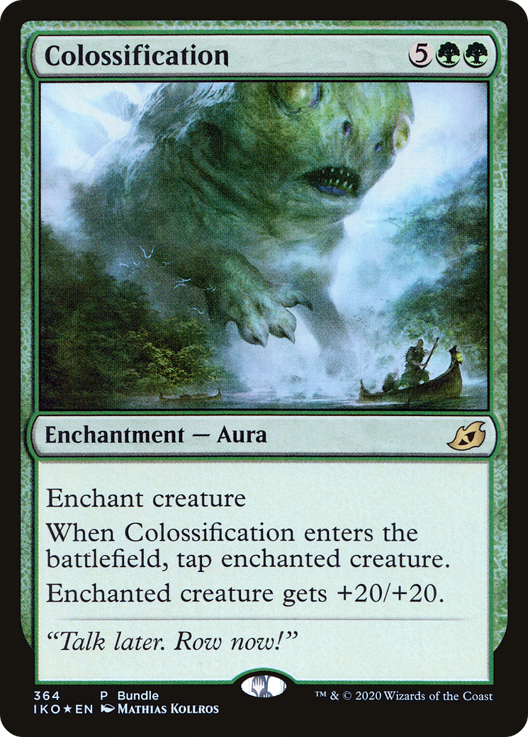 Image of Colossification (IKO Bundle) (UMP-364) - Ikoria: Lair of Behemoths Foil