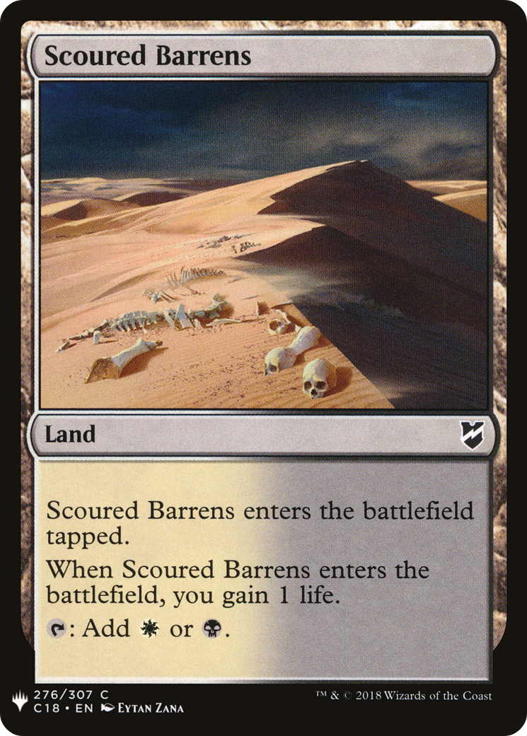 Image of Scoured Barrens (LIST-276) - The List