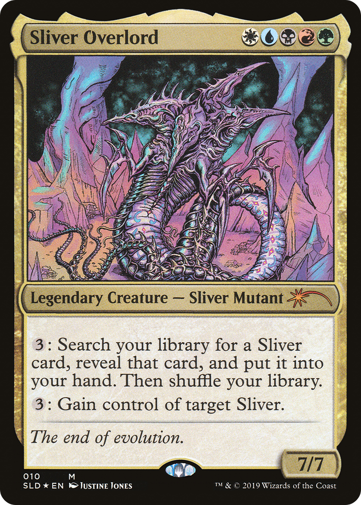 Image of Sliver Overlord (SLD-010) - Secret Lair Drop Foil
