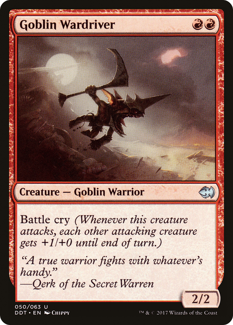 Image of Goblin Wardriver (DDT-050) - Duel Decks: Merfolk vs. Goblins