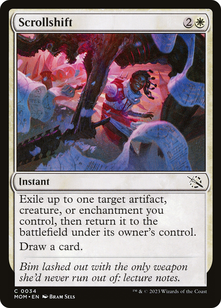 Image of Scrollshift (MOM-034) - March of the Machine Foil