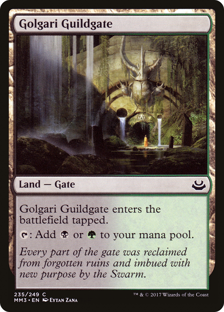 Image of Golgari Guildgate (MM3-235) - Modern Masters 2017
