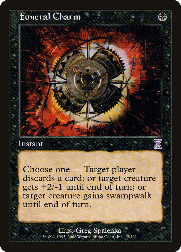 Image of Funeral Charm (TSB-044) - Time Spiral Timeshifted Foil