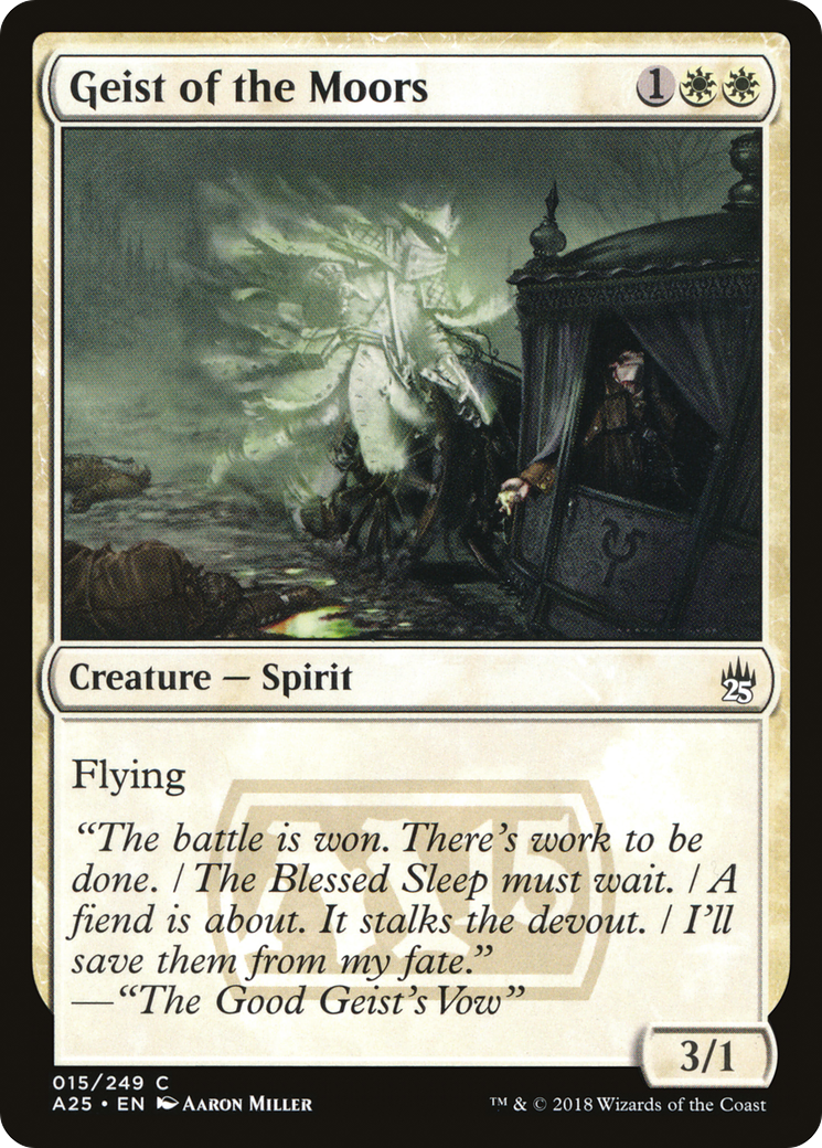 Image of Geist of the Moors (A25-015) - Masters 25 Foil