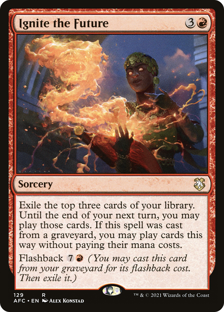 Image of Ignite the Future (AFC-129) - Forgotten Realms Commander