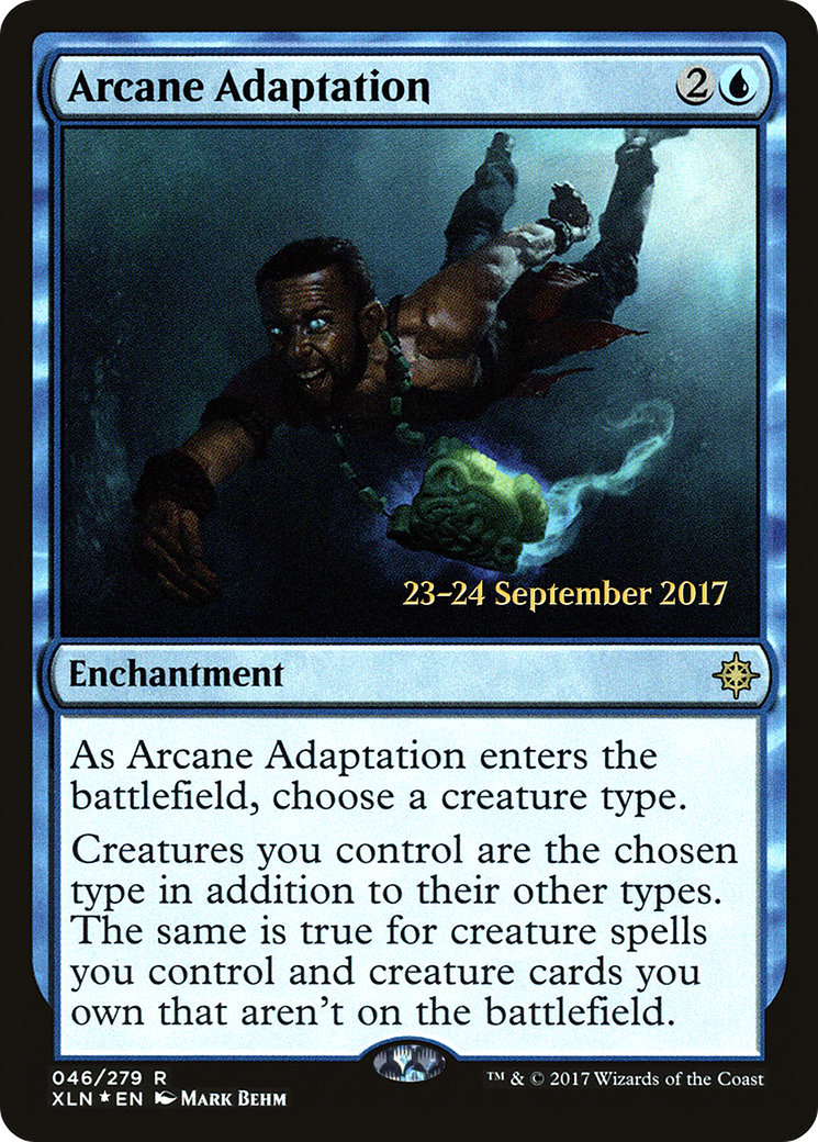 Image of Arcane Adaptation (PRE-46S) - Ixalan Promos Foil