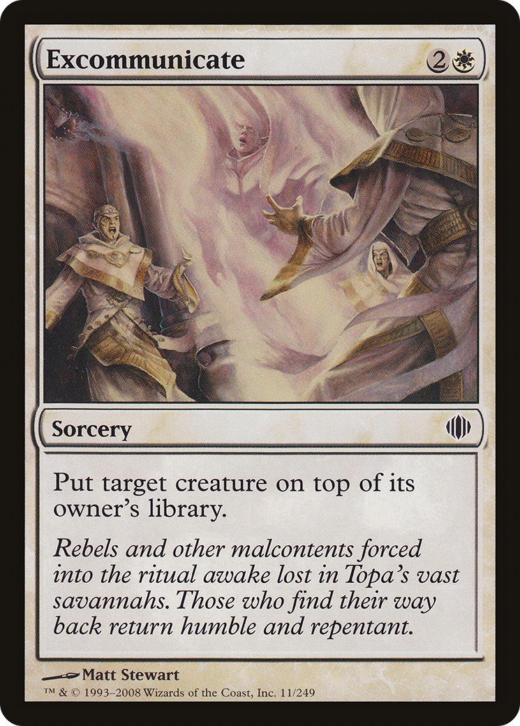 Image of Excommunicate (ALA-011) - Shards of Alara