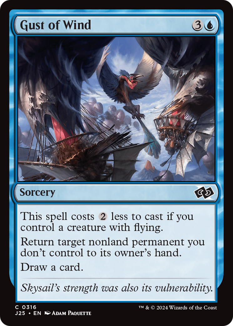Image of Gust of Wind (J25-316) - Foundations Jumpstart