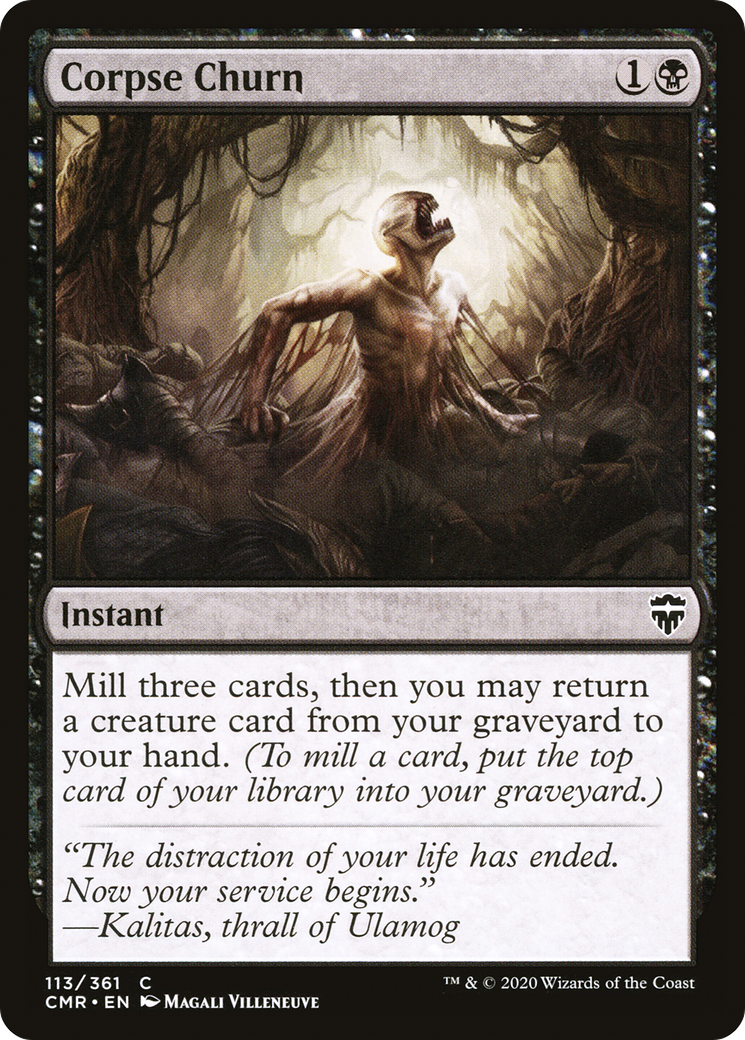 Image of Corpse Churn (CMR-113) - Commander Legends Foil