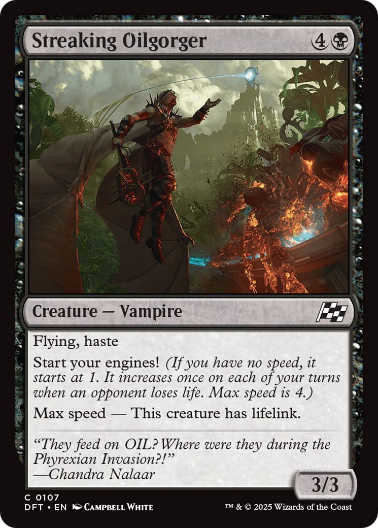 Image of Streaking Oilgorger (DFT-107) - Aetherdrift