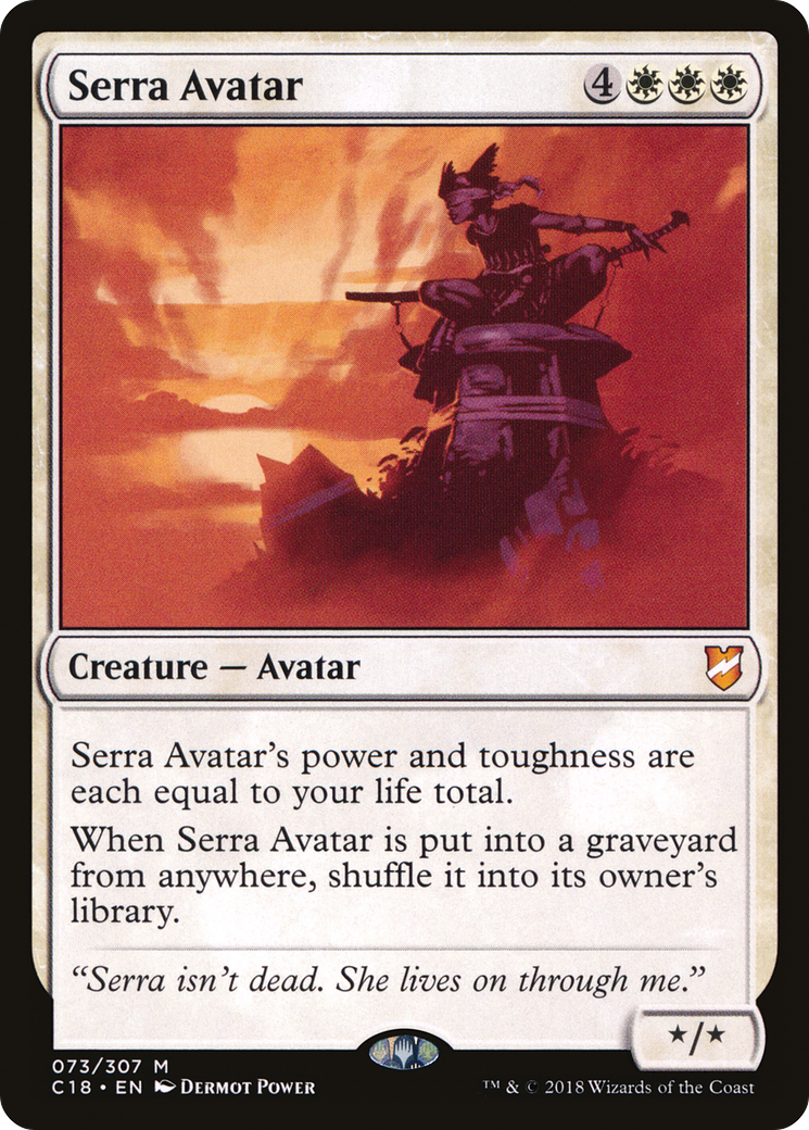 Image of Serra Avatar (C18-073) - Commander 2018