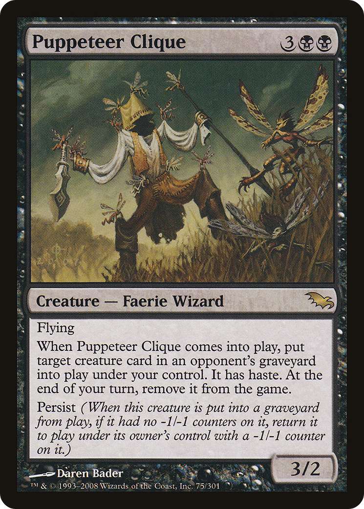 Image of Puppeteer Clique (SHM-075) - Shadowmoor