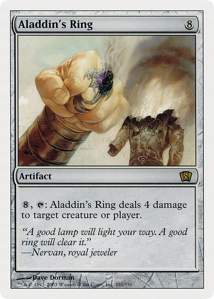 Image of Aladdin's Ring (8ED-291) - 8th Edition