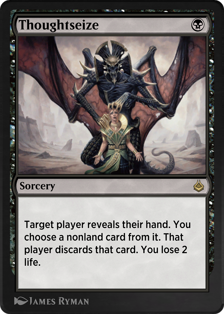 Image of Thoughtseize (AKR-127) - Amonkhet Remastered