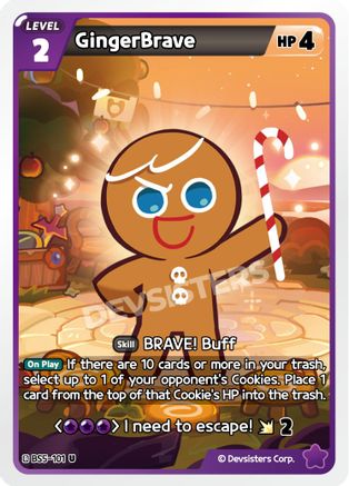 Image of GingerBrave (101) (BS5-101) - Arena of Glory