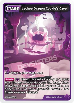 Image of Lychee Dragon Cookie's Cave (BS5-110) - Arena of Glory