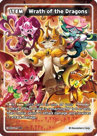 Image of Wrath of the Dragons (BS5-111) - Arena of Glory Foil