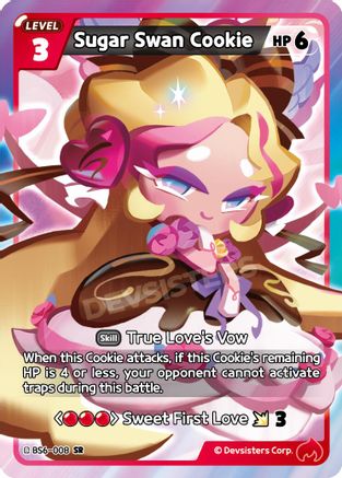 Image of Sugar Swan Cookie (BS6-008) - Arena of Glory Foil