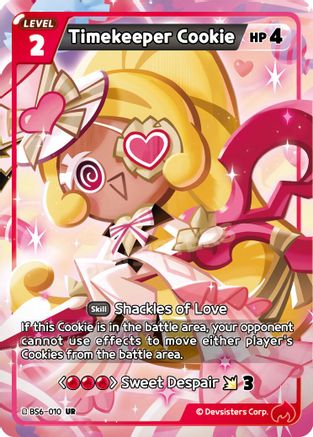Image of Timekeeper Cookie (010) (BS6-010) - Arena of Glory Foil