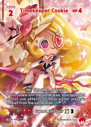 Image of Timekeeper Cookie (010) (SUR) (BS6-010) - Arena of Glory Foil