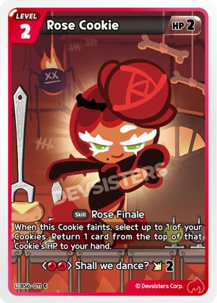 Image of Rose Cookie (011) (BS6-011) - Arena of Glory