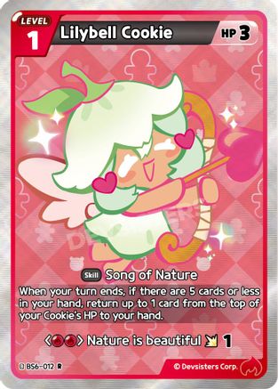 Image of Lilybell Cookie (BS6-012) - Arena of Glory Foil
