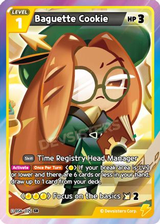 Image of Baguette Cookie (BS6-025) - Arena of Glory Foil