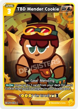 Image of TBD Mender Cookie (BS6-030) - Arena of Glory