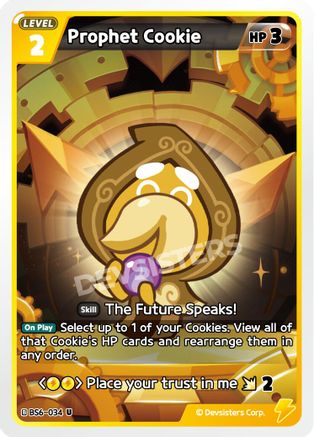 Image of Prophet Cookie (BS6-034) - Arena of Glory