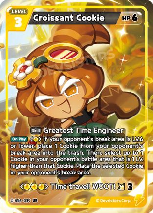 Image of Croissant Cookie (039) (BS6-039) - Arena of Glory Foil