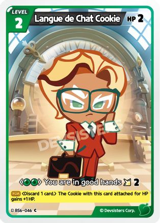 Image of Langue de Chat Cookie (BS6-046) - Arena of Glory