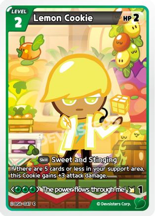 Image of Lemon Cookie (047) (BS6-047) - Arena of Glory