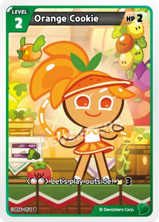 Image of Orange Cookie (BS6-054) - Arena of Glory