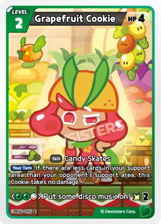 Image of Grapefruit Cookie (BS6-055) - Arena of Glory