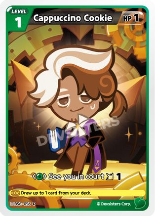 Image of Cappuccino Cookie (BS6-056) - Arena of Glory